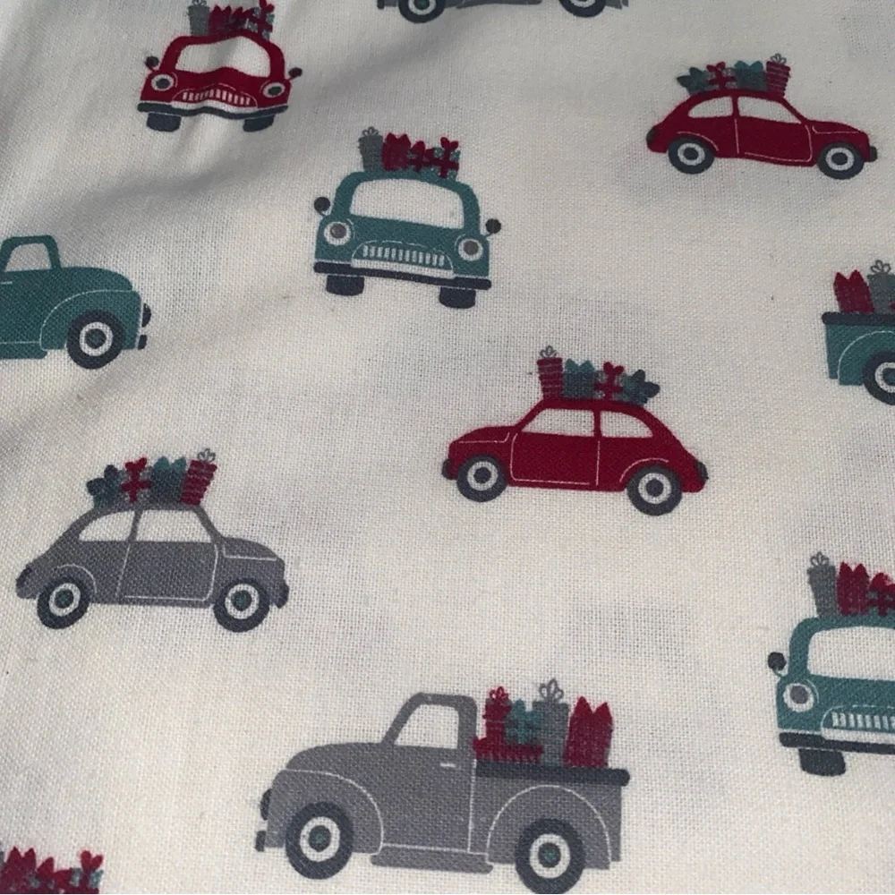 North Pole Trading Co. Flannel King Pillowcases Set Of 2‎ Cotton Christmas NWOT